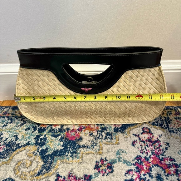Buzz by Jane Fox Straw Clutch - Picture 4 of 4